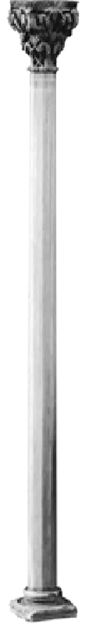Greek column high quality PNG transparent background